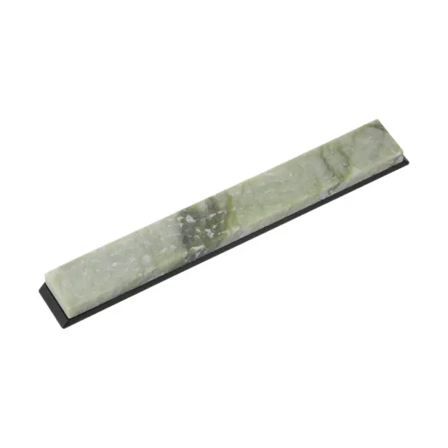 Sharpening Stones 10000 Grit Green Agate Whetstone 154mm x 21mm x 11mm with Base