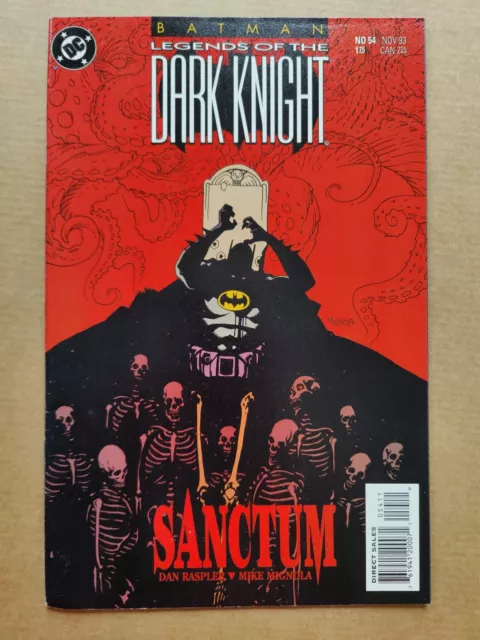 Batman Legends Of The Dark Knight #54 FN Midgrade DC 1993 Mike Mignola Hellboy