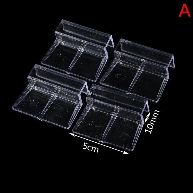 4Pcs Acrylic Fish Tank Lid Cover Support Holder Bracket Aquarium SupportURUKYzd
