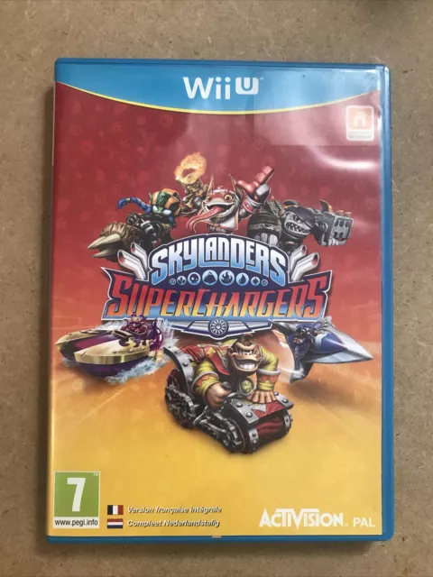 Jeu Nintendo Wii U Pal FR En Boite Skylanders Super Chargers Superchargers