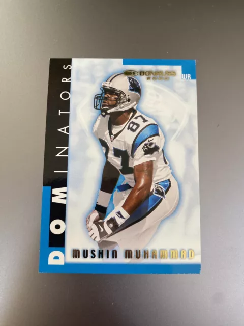 2000 Donruss Dominators Mushin Muhammad Card #D49 Serial #’d/5000