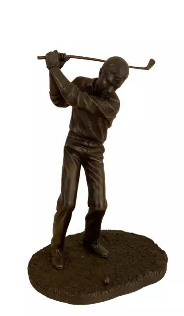 Heredities P Parsons Golf 'To The Pin'  Bronzed effect Golfer, Made in England