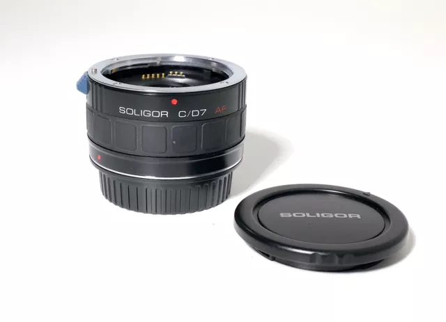 Soligor (Kenko) C/D7 Autofokus 2x Tele-Converter AF - für Canon EOS EF DSLR SLR