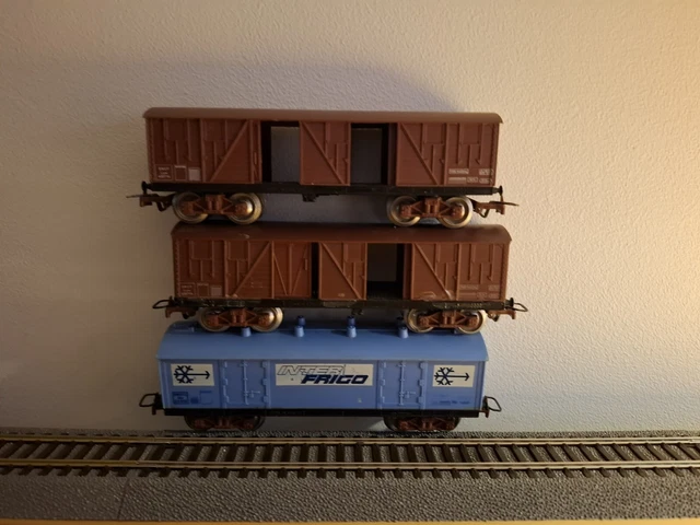 JOUEF lot de 3 wagons HO EUR 12,00 - FR