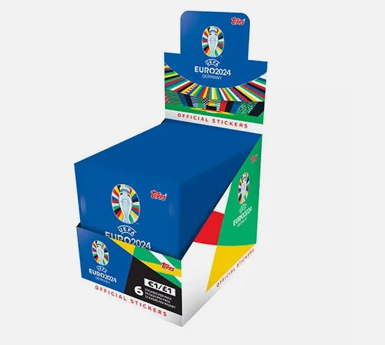 UEFA EURO 2024 Germany - Sammelsticker - 1 Display (100 Tüten), 89,99