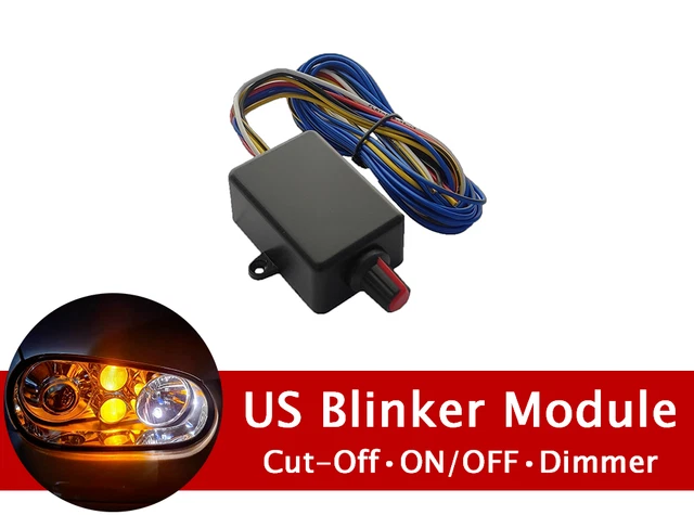 US BLINKER STANDLICHT Module | ON/OFF, Dimmer, Cut-Off-Funktion EUR 39 ...