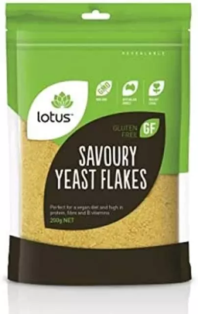 Lotus Nutritional Savoury Yeast Flakes 200 G