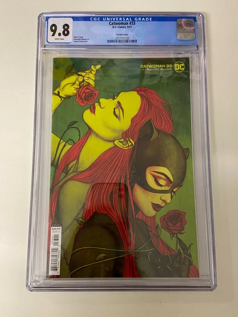 CATWOMAN #33 NM/MT 9.8 CGC JENNY FRISON VARIANT Poison Ivy