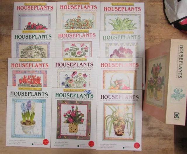 1-12 THE SUCCESS SERIES COMPLETE HOUSEPLANTS pub by ORBIS *FREE UK POST* PB