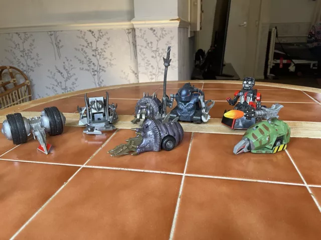 BBC Robot Wars Logistix Toy Figures Pull Back And Go