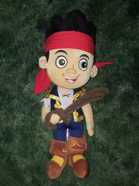 Disney Store Jake and the Neverland Pirates Plush Doll 14"