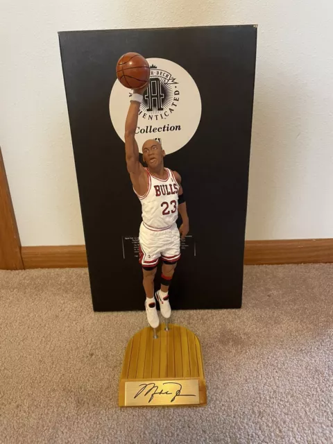 Michael Jordan Signed 1994 Salvino Figurine UPPERDECK AUTHENTICATED LEd  #126/368