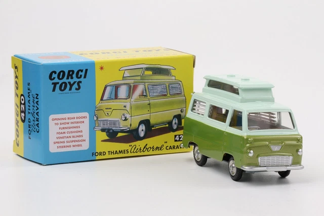 Corgi Toys 1/43 Ford Thames Wall's Ice Cream Van - Réédition Chine - état TB