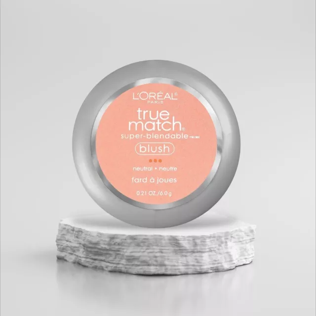 L'Oreal Paris True MatchSuper-Blendable Blush, Innocent Flush N3-4, 0.21oz