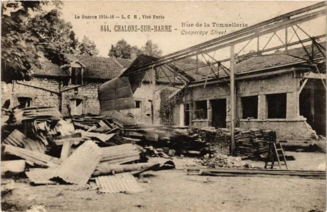 CPA CHALONS-sur-MARNE - Rue de la Tonnallerie - Cooperage Stréet (742746)