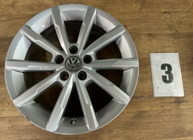 Vw Portago Rims 1X ALUFELGE PORTAGO Original VW Polo 6R 6C0601025A 8Z8 Felge 7Jx16 ET46 ...