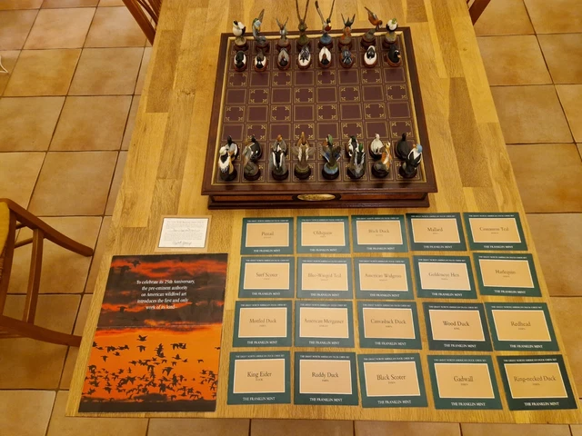 Jeu D'échecs Artisanal URSS - Bois - Plateau 45 Cm - Thème USA Vs URSS (Lénine/Clinton)