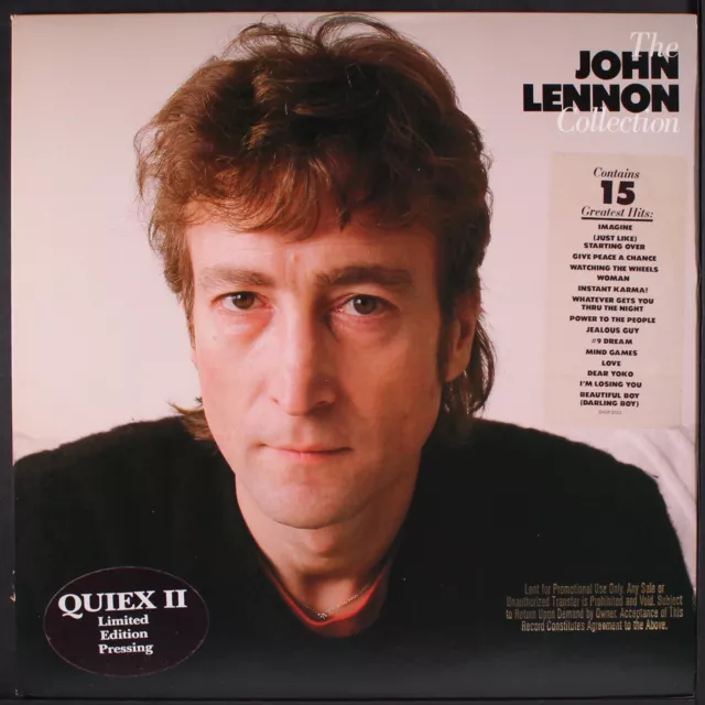 John Lennon: The John Lennon Collection Geffen 12 " LP 33 RPM