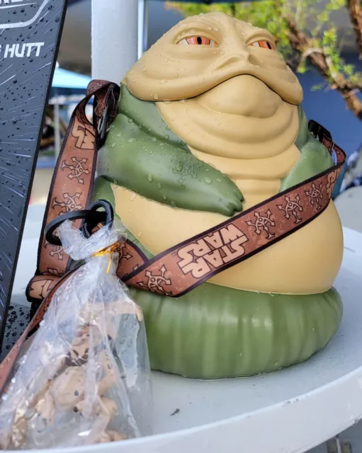 2025 DISNEYLAND STAR Wars Jabba The Hutt Popcorn Bucket New 70.00