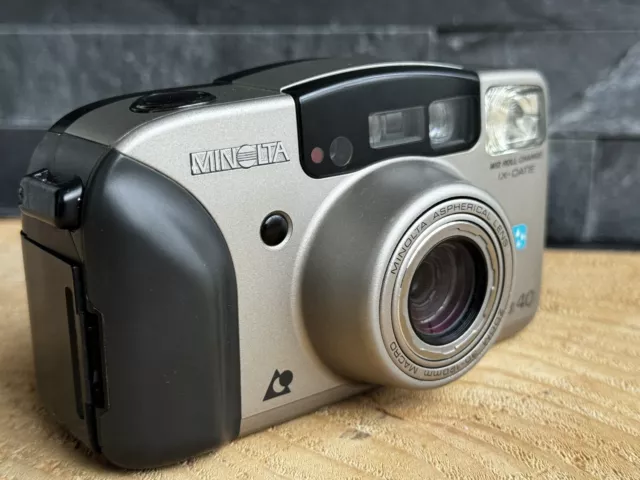 Filmkamera Minolta Vectis 40, APS  wetterfest CC218 Made in Japan 