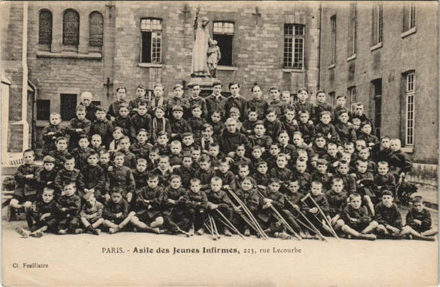 CPA PARIS 15e - Asile des Jeunes Infirmes (142754)