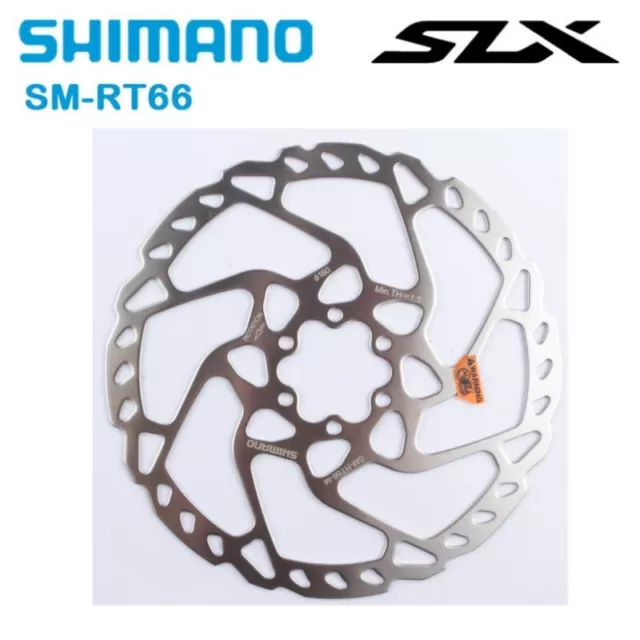 Shimano Deore SLX ZEE SM 6 Bolt RT66 Disc Brake Rotor 160 180 203MM Bike Sparts