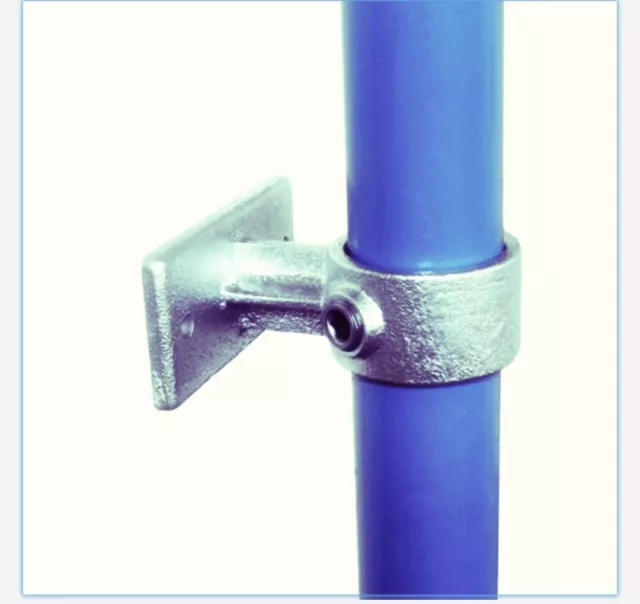 Interclamp Tube Clamp Pipe Clamp Keyclamp 42mm - Handrail Wall Bracket