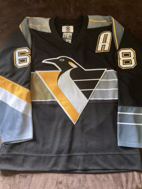 Vintage Pittsburgh Penguins Jersey Robo Gradient Starter Authentic