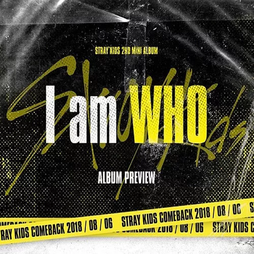 STRAY KIDS [I AM WHO] 2nd Mini Album 2 Ver SET 2CD+2F.Buch+6Karte+2Lyrics SEALED