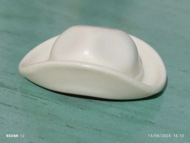 Chapeau Turban Blanc PLAYMOBIL Pour Figurine Safari - État D'occasion (vendu Jauni)
