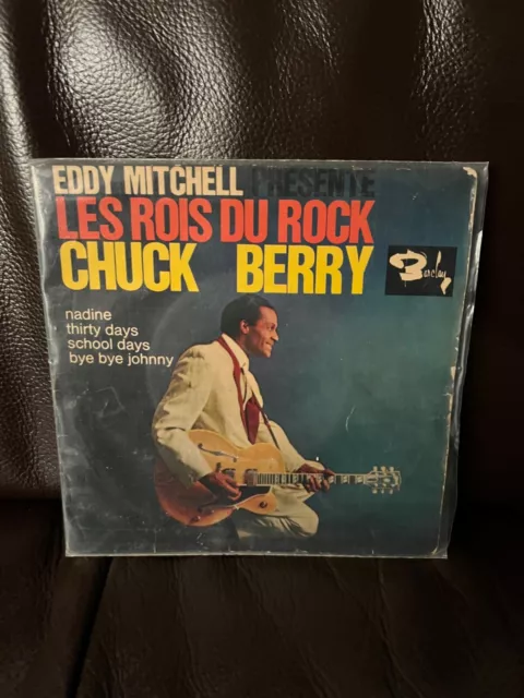 Eddy Mitchell Presente Les Rois Du Rock Chuck Berry Ep Barclay