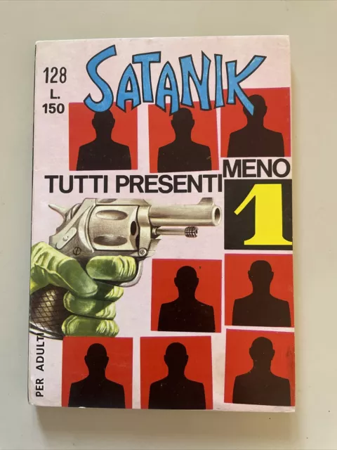 Satanik Originale Edizione Corno N. 128 Stato Ottimo