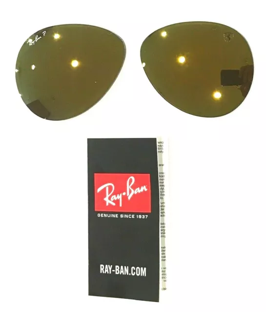 Ray Ban RB 4310M Ferrari Original Remplacement Verres Original