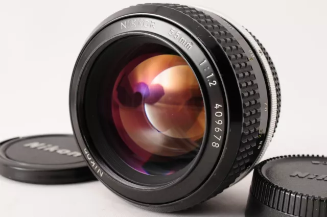 [Near MINT] Nikon Nikkor Ai 55mm F1.2 MF Standard Prime Lens From JAPAN