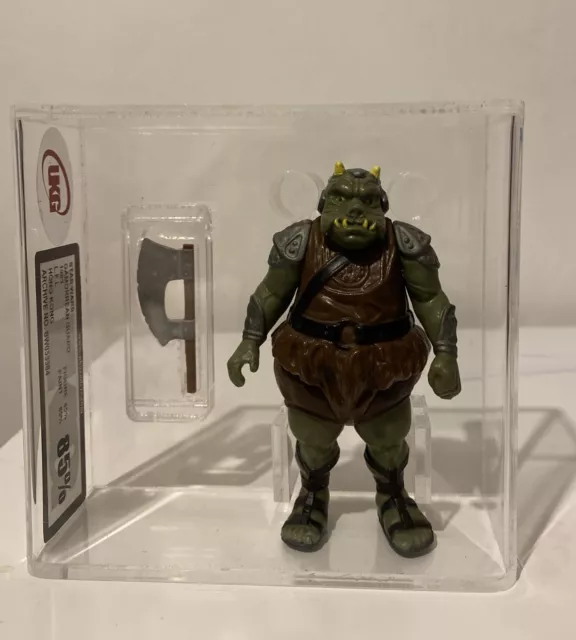 Vintage Star Wars Gamorrean Guard Figur UKG 85 nicht AFA