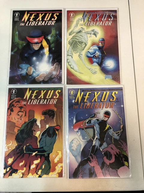 Nexus The Liberator (1992) #1 2 3 4 1-4 (VF/NM) Complete Set John Calimee art