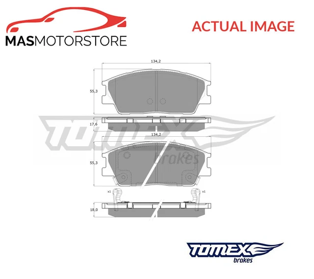 Brake Pads Set Braking Pad Front Tomex Brakes Tx 60-01 P New Oe Replacement