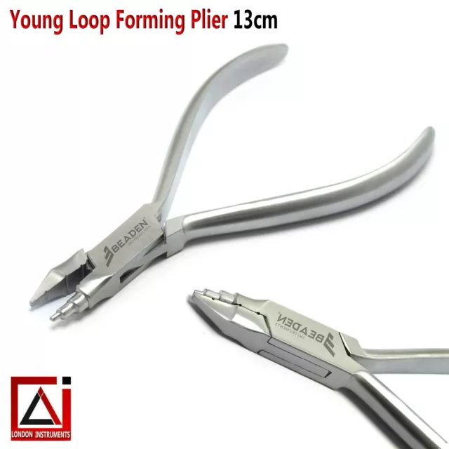 Orthodontics Young Pliers Wire Bending Loop Forming Tooth Braces Lab Instruments 2