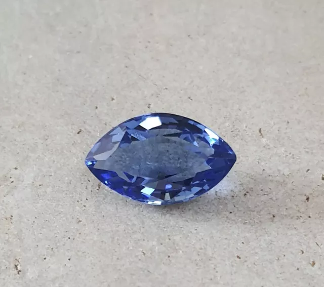 9.02 Ct Flawless AAA Marquise Cut Ceylon Blue Sapphire Lab Grown Loose Gemstone