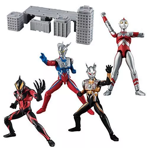 Bandai Shodo Ultraman VS6 Alle 5 Sorten Set Figuren Gashapon Spielzeug 2