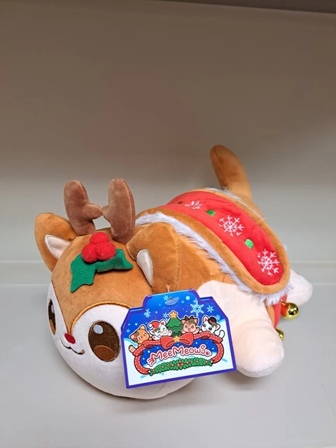 Aphmau CHRISTMAS Plush 11" REINDEER CAT ☃️🌲☃️🌲☃️🌲