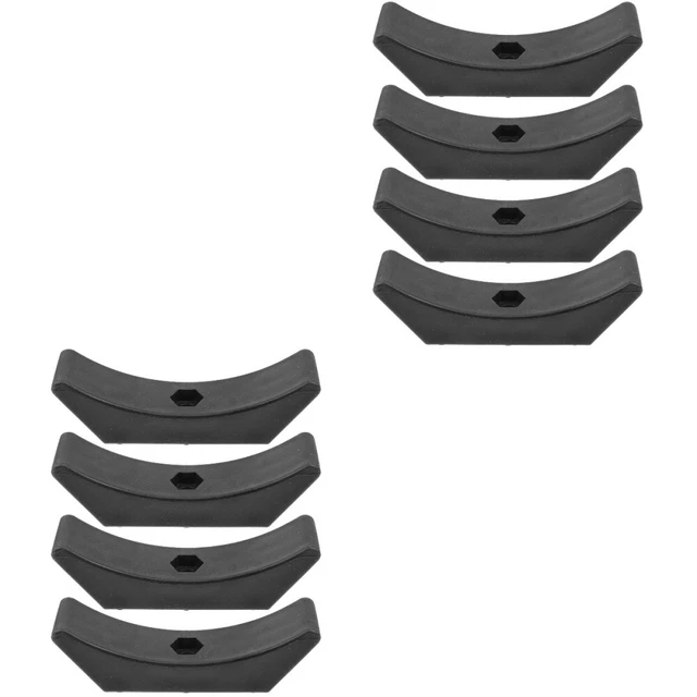 8 Pcs Rack for Dumbbells Weight Stand Barbell Storage Floor Hex Fitness