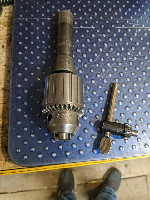 Jacobs 6A Chuck R8 Jacobs Shank w/ Key