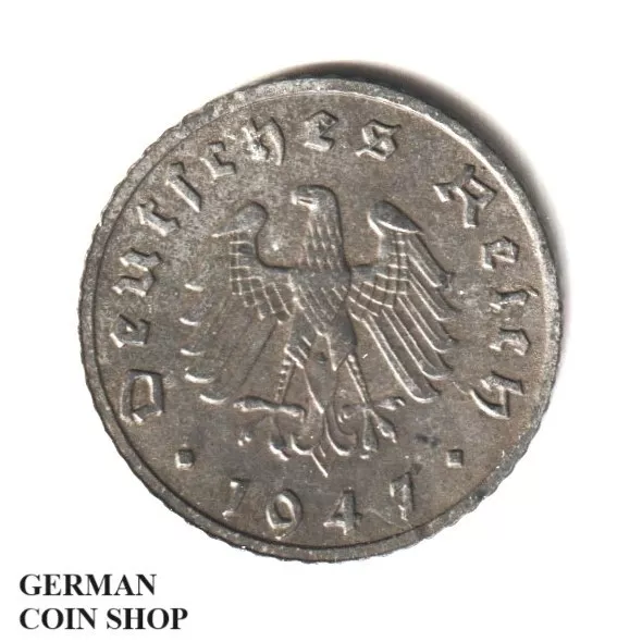 5 Reichspfennig 1947 A Zink - Deutschland unter alliierter Besatzung