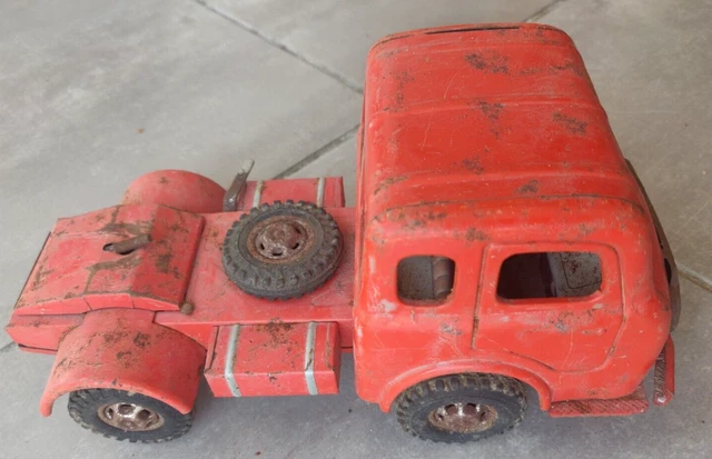 JOUSTRA DÉPANNEUSE SIMCA CARGO AUTO SERVICE CAMION TÔLE 1959