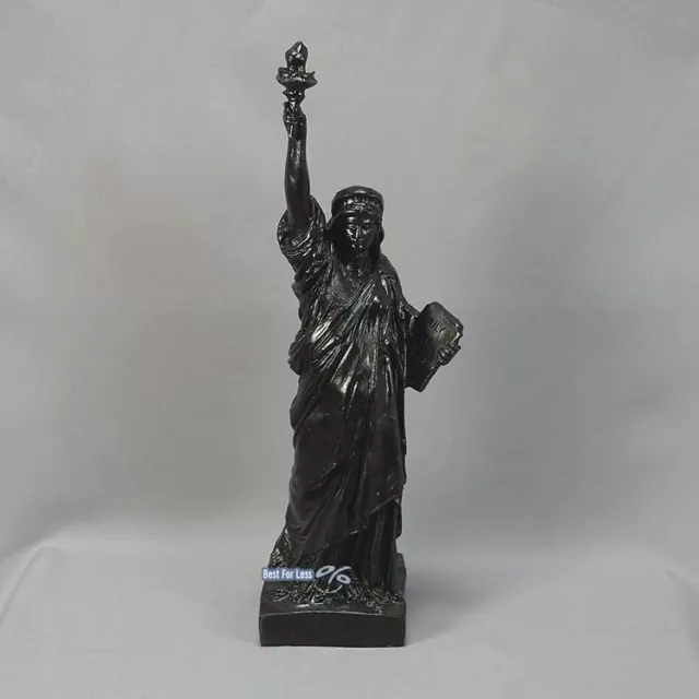 New York Freiheitsstatue Liberty Werbefigur Figur Deko Usa Statue Look Schwarz