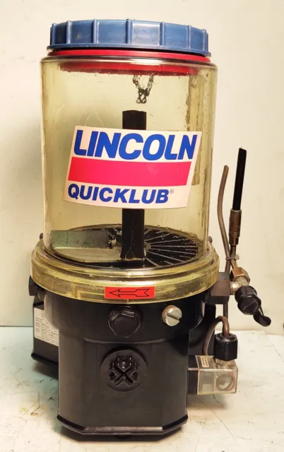 CLEAN Lincoln Quicklube  P203-2XNBO-1K7-24-1A1.01 24VDC Lubrication Pump