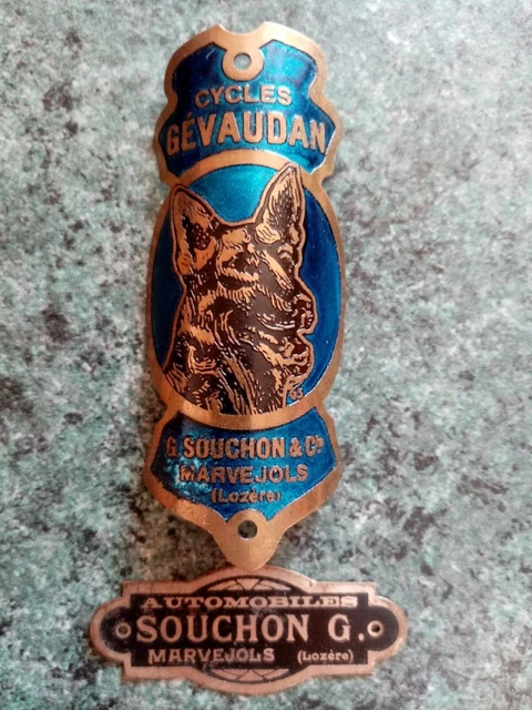Ancienne Plaque de Vélo Cycles LEVEQUE