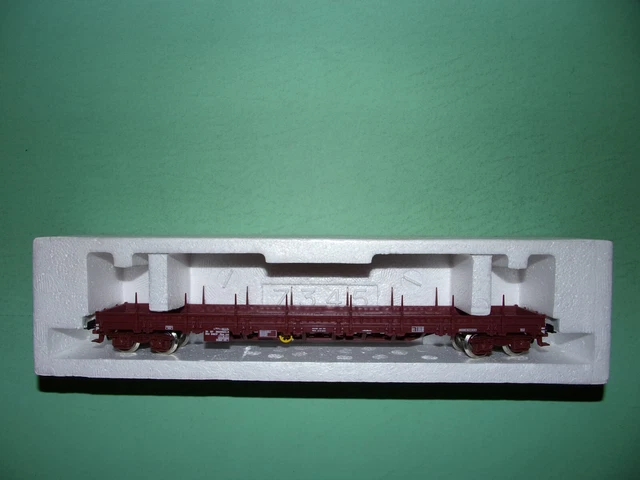 Jouef Ho Wagon Plat a Ranchers Sncb Avec Un Conteneur En Bo Ref. 677800
