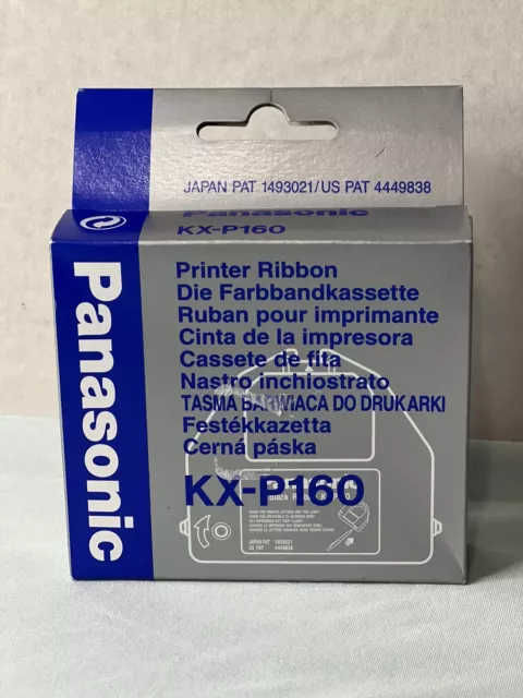 Panasonic KX-P160 Printer Ribbon New & Sealed - for use with KX-P2130 & KX-P2135